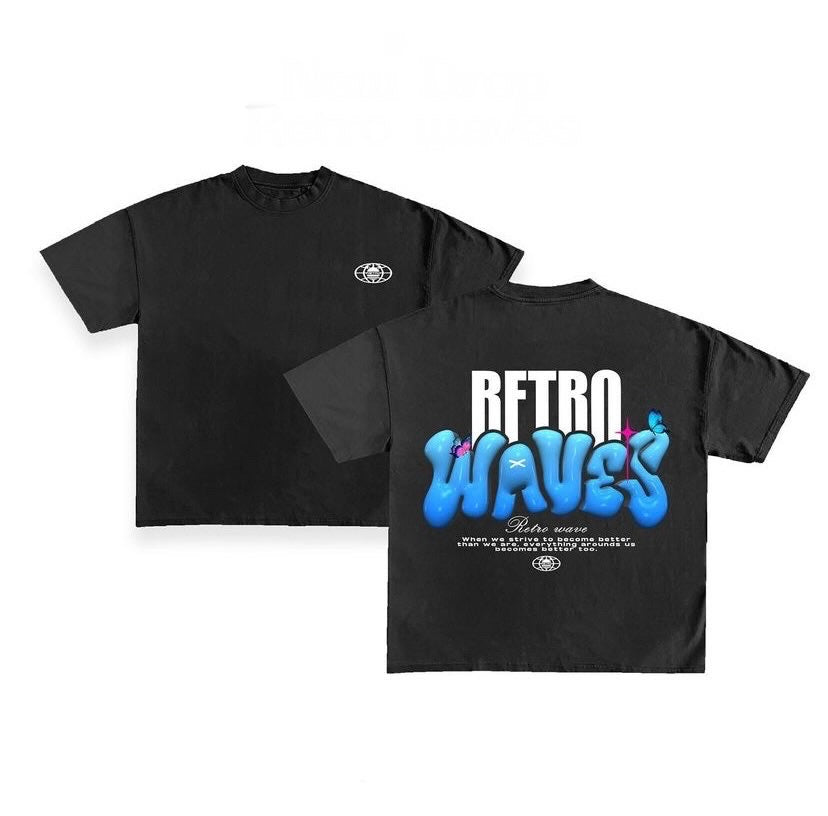 Black Retro Original Tee